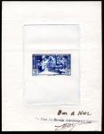 Mauritania_1942_Yvert_PA8-Scott_C8_2eme_etat_blue