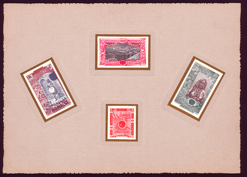 Somali_Coast_1915_Yvert_83_+_87_+_97_+_Taxe_1-Scott_etat_multicolor_typo_a