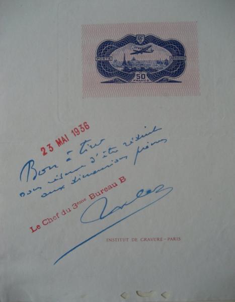 France_1936_Yvert_PA15-Scott_C15_bon_a_tirer