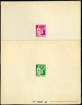 France_1938_Yvert_367_+_369-Scott_275_+_278