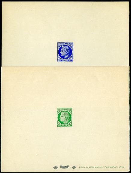 France_1945_Yvert_674_+_680-Scott_528_+_530