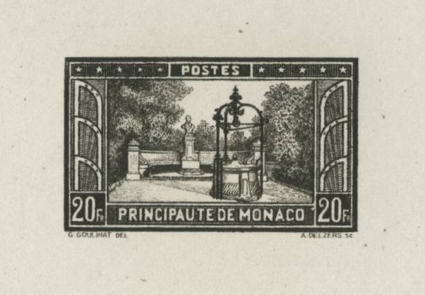 Monaco_1933_Yvert_134-Scott_133_a_detail