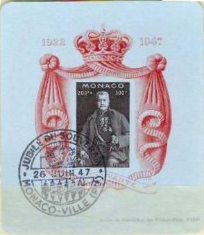 Monaco_1947_Yvert_BF2A-Scott_B94_obliter