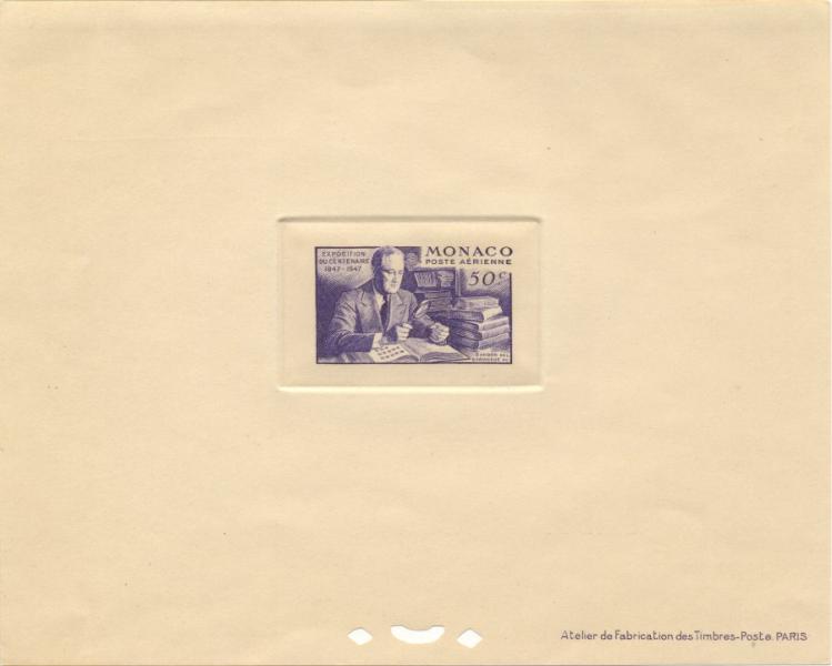 Monaco_1947_Yvert_PA22-Scott_C16_b