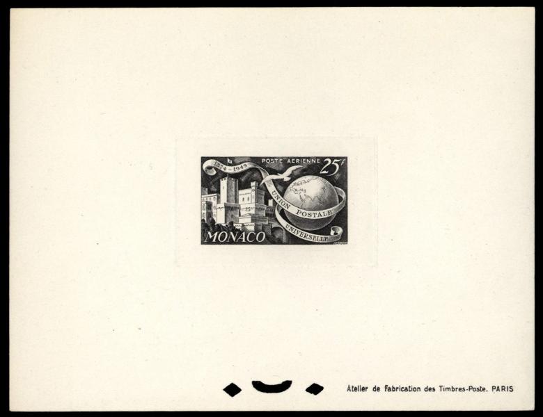 Monaco_1949_Yvert_PA45-Scott_C30_BLACK_a