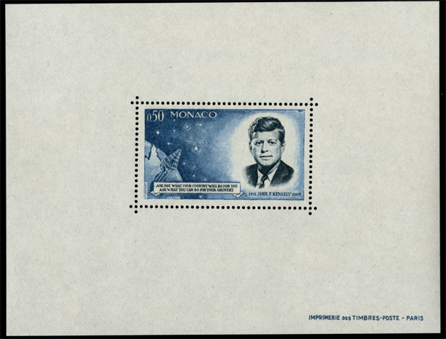Monaco_1964_Yvert_BS8-Scott_gummed_perf_c