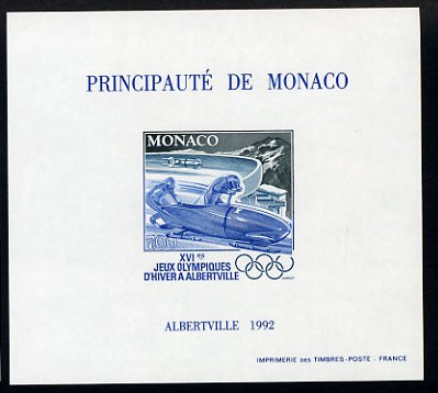 Monaco_1992_Yvert_BS17a-Scott_gummed