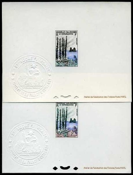 N_Caledonia_1955_Yvert_284-85-Scott_300-301