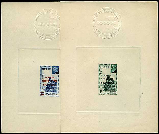 Niger_1944_Yvert_95-96-Scott_B13A-B