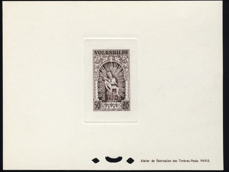 Saar_1949_Yvert_267-Scott_B73