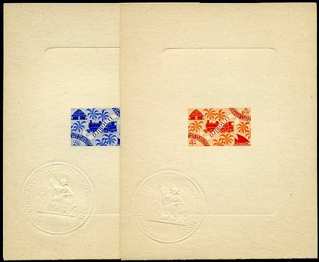 Somali_Coast_1943_Yvert_243-44-Scott_233-34