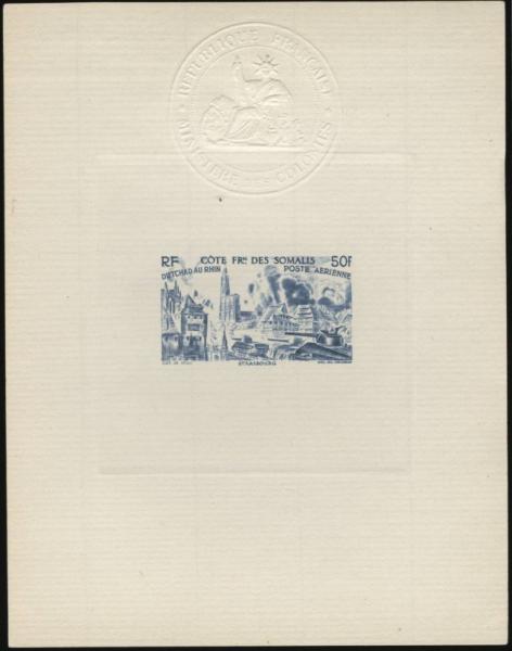 Somali_Coast_1946_Yvert_PA19-Scott_C14_a