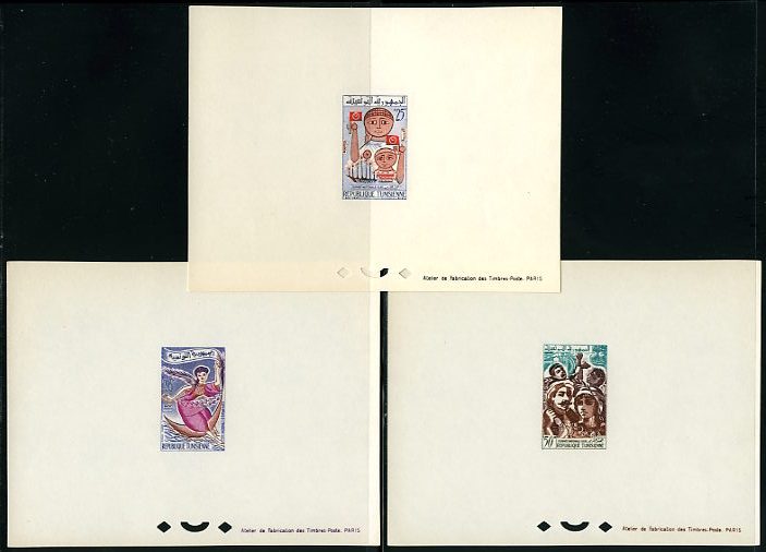 Tunisia_1961_Yvert_537-39-Scott_396-98