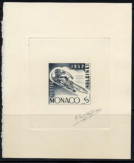 Monaco_1953_Yvert_389-Scott_298_dark-grey_b
