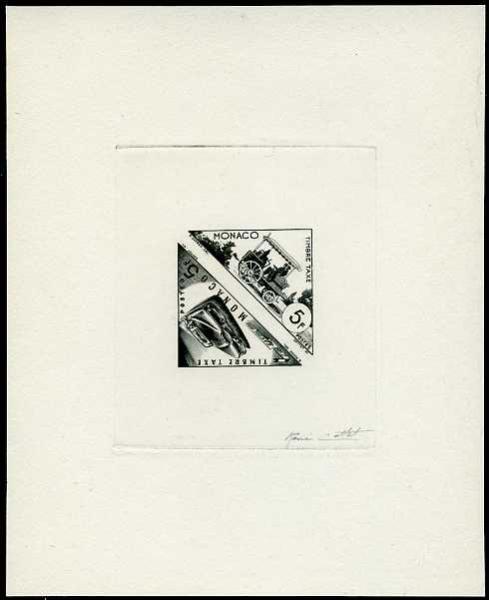 Monaco_1953_Yvert_Taxe_46-47-Scott_J43a_black_b
