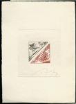 Monaco_1953_Yvert_Taxe_52-53-Scott_J46a_brown_+_green