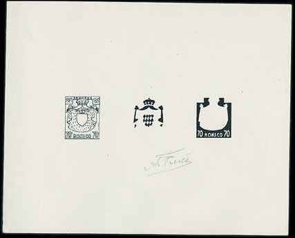 Monaco_1954_Yvert_406-Scott_313_black_typo_c
