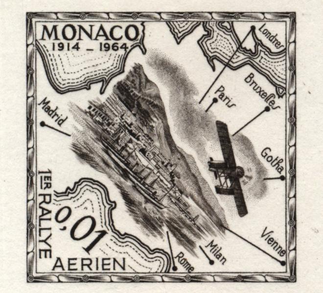Monaco_1964_Yvert_637-Scott_565_sepia_c_detail