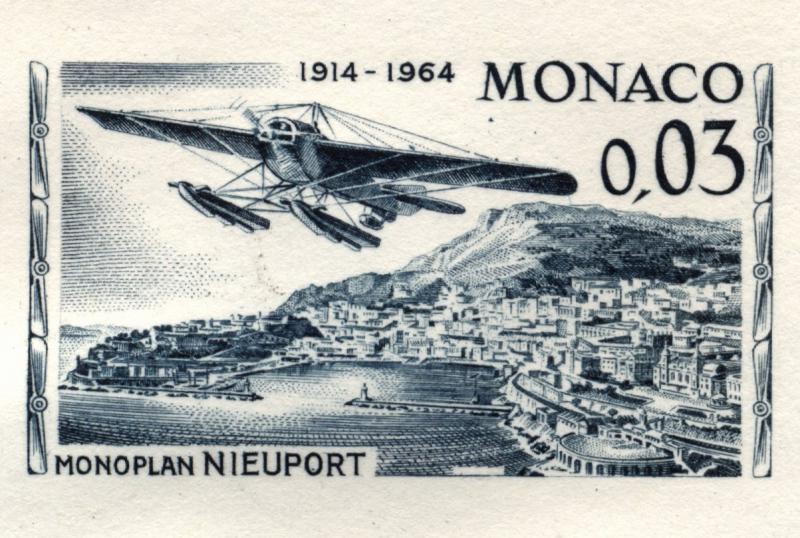 Monaco_1964_Yvert_639-Scott_567_blue-grey_detail