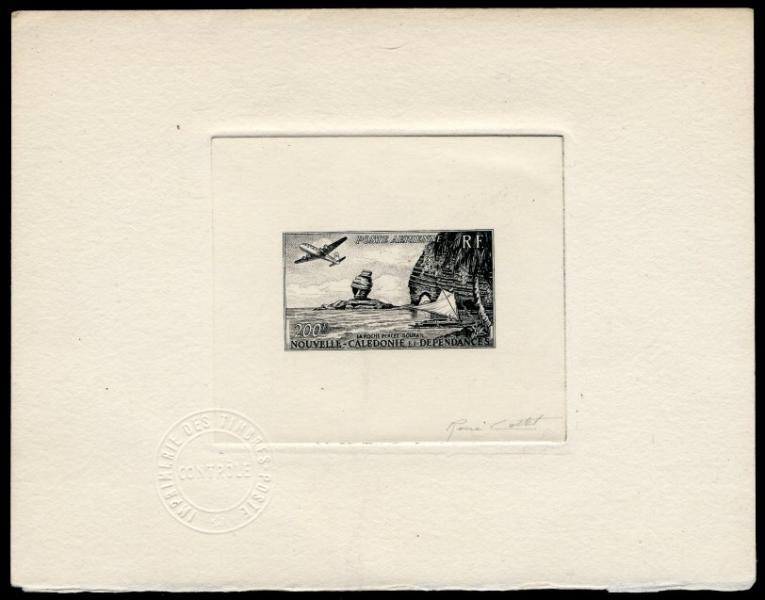 N_Caledonia_1962_Yvert_PA72-Scott_C27_black_ac