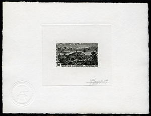 N_Caledonia_1966_Yvert_PA86-Scott_C47_black_a