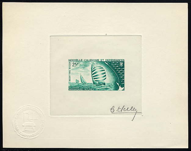 N_Caledonia_1967_Yvert_PA91-Scott_C50_green_ab