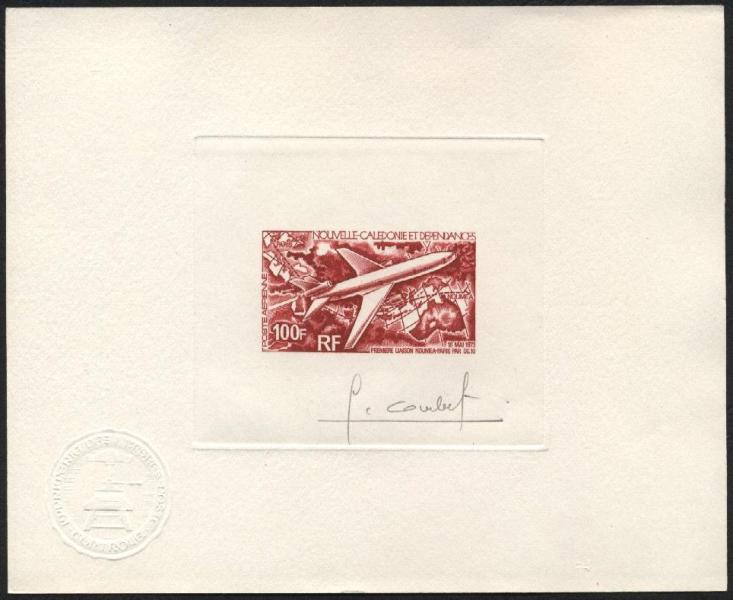 N_Caledonia_1973_Yvert_PA144-Scott_C104_red