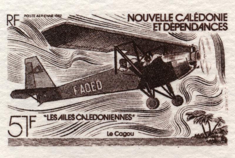N_Caledonia_1982_Yvert_PA221-Scott_C181_dark-brown_a_detail