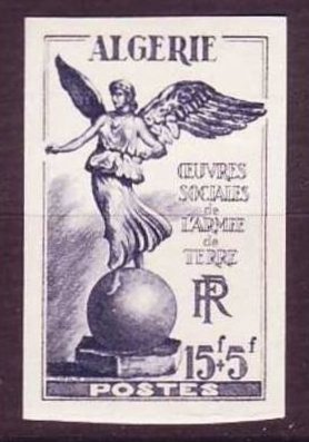 Algeria_1953_Yvert_307-Scott_B70_violet
