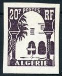 Algeria_1957_Yvert_341-Scott_dark-violet_typo