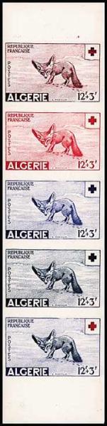 Algeria_1957_Yvert_343-Scott_B88_five