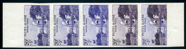 Algeria_1957_Yvert_347-Scott_B92_five_a