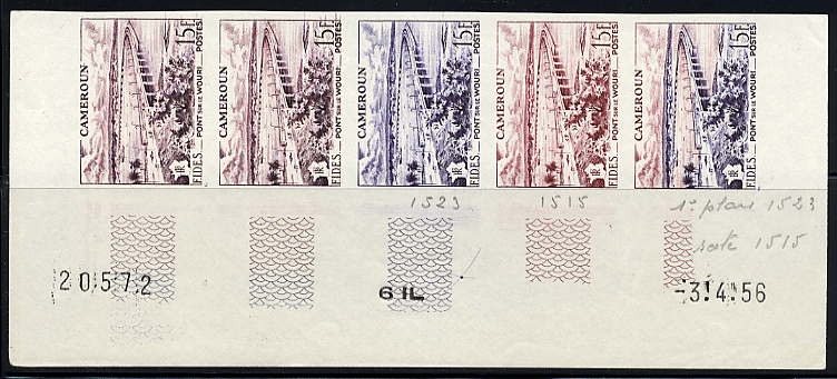Cameroun_1956_Yvert_301-Scott_327_five_d