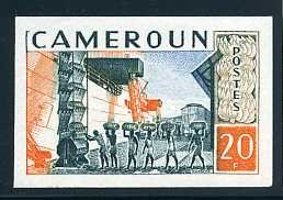 Cameroun_1959_Yvert_308-Scott_334_multicolor