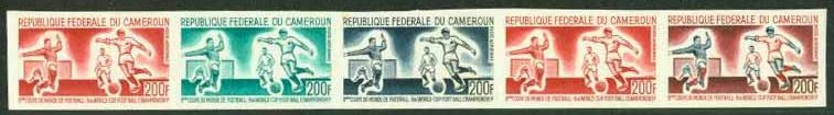 Cameroun_1966_Yvert_PA89-Scott_C78_five