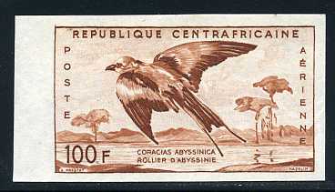 Central_Africa_1960_Yvert_PA1-Scott_C1_brown