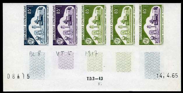 Central_Africa_1965_Yvert_50-Scott_48_five