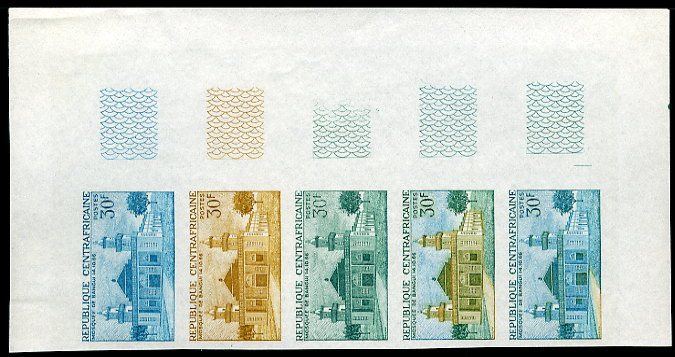 Central_Africa_1968_Yvert_108-Scott_106_five_a