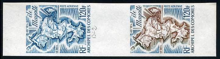 Comores_1974_Yvert_PA61-Scott_C65_pair_a