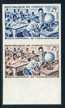 Congo_1964_Yvert_167-Scott_117_pair
