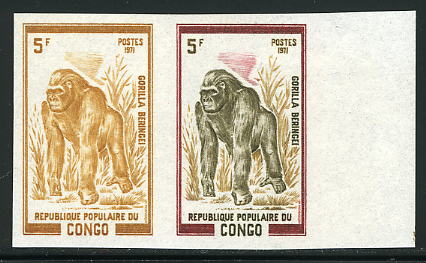 Congo_1971_Yvert_322-Scott_272_pair