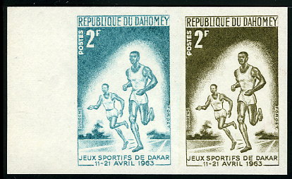 Dahomey_1963_Yvert_194-Scott_174_pair_a