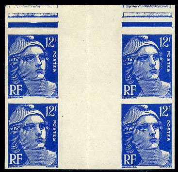France_1948_Yvert_812-Scott_601_typo_four
