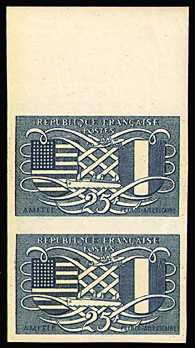 France_1949_Yvert_840-Scott_622_pair