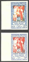 France_1951_Yvert_904-Scott_657_different_colors
