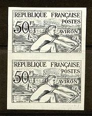 France_1953_Yvert_964-Scott_704_pair