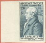France_1954_Yvert_969-Scott_B284_green-grey
