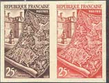 France_1954_Yvert_970-Scott_711_pair