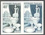 France_1954_Yvert_972-Scott_713_pair