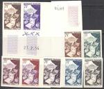 France_1954_Yvert_974-Scott_715_different_colors